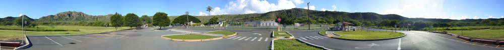 panorama view of Diamond Head